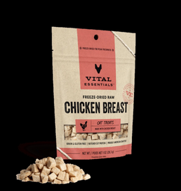 Vital Essentials Vital Essentials Freeze-Dried Chicken Breast Cat Treats - 1 oz