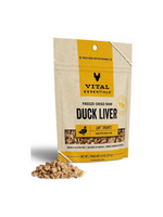 Vital Essentials Vital Essentials Freeze-Dried Duck Liver Cat Treats - .9 oz