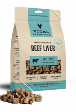 Vital Essentials Vital Essentials Freeze Dried Beef Liver Dog Treats - 15 oz