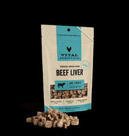 Vital Essentials Vital Essentials Freeze Dried Beef Liver Dog Treats - 2.1 oz