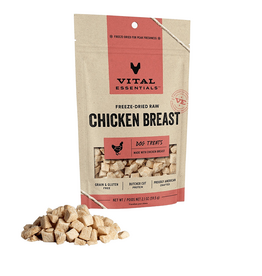 Vital Essentials Vital Essentials Freeze Dried Chicken Breast Dog Treats - 2.1 oz