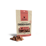 Vital Essentials Vital Essentials Freeze Dried Chicken Hearts Dog Treats - 1.9 oz
