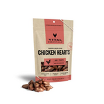 Vital Essentials Vital Essentials Freeze Dried Chicken Hearts Dog Treats - 3.75 oz