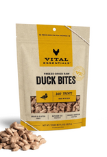 Vital Essentials Vital Essentials Freeze Dried Duck Bites Dog Treats - 5.5 oz