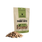 Vital Essentials Vital Essentials Freeze Dried Rabbit Bites Dog Treats - 5 oz