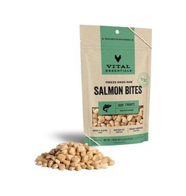 Vital Essentials Vital Essentials Freeze Dried Salmon Bites Dog Treats - 2.5 oz