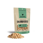 Vital Essentials Vital Essentials Freeze Dried Salmon Bites Dog Treats - 5 oz
