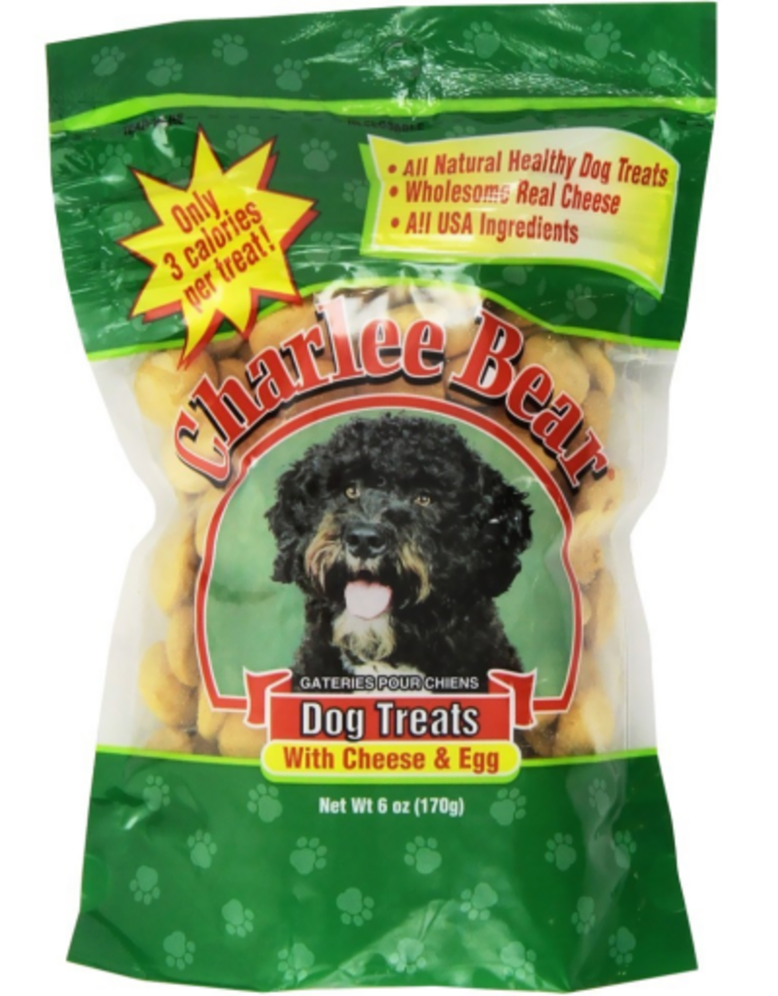 Charlee Bear Charlee Bear Original Cheese & Egg Dog Treats - 6 oz.