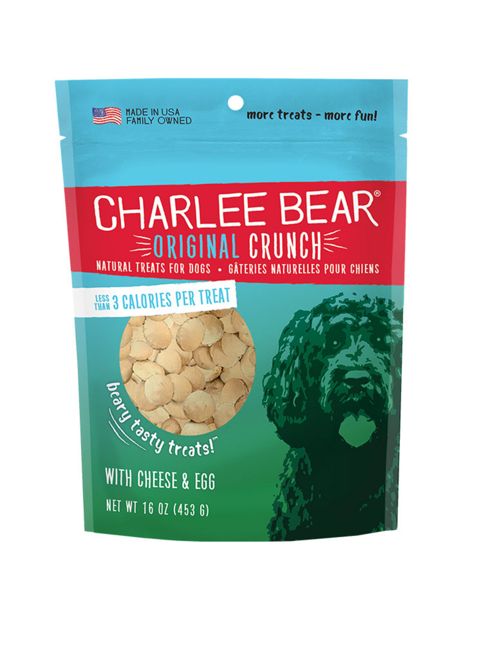 Charlee Bear Charlee Bear Original Cheese & Egg Dog Treats - 16 oz.