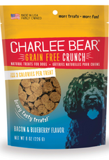 Charlee Bear Charlee Bear Crunch Grain-Free Bacon & Blueberry Dog Treats - 8 oz.