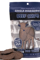 Gaines Family Farmstead Beef Chips Dog Treats - 6 oz