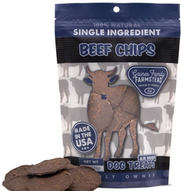 Gaines Family Farmstead Beef Chips Dog Treats - 6 oz
