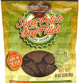Gaines Family Farmstead Beef & Sweet Potato Fillets Dog Treats - 8 oz