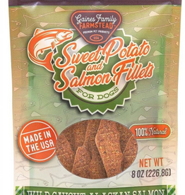 Gaines Family Farmstead Sweet Potato & Salmon Fillets Dog Treats - 8 oz