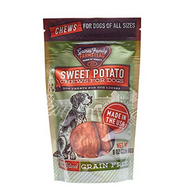 Gaines Family Farmstead Sweet Potato Dog Chews - 8 oz