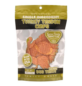 Gaines Family Farmstead Turkey Tendon Chips Dog Treats - 5 Oz