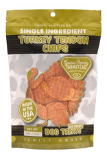 Gaines Family Farmstead Turkey Tendon Chips Dog Treats - 5 Oz