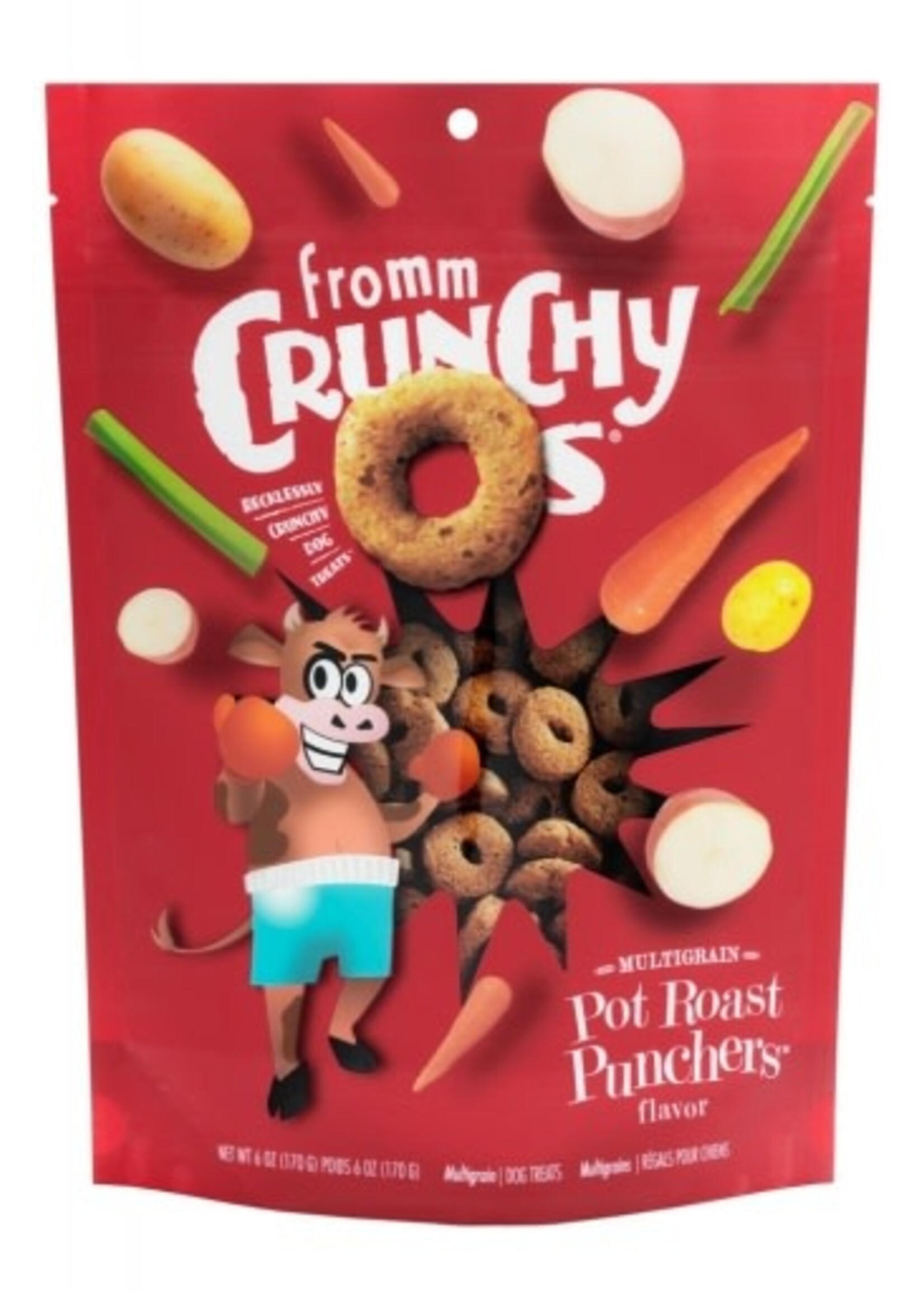 Fromm Fromm Crunchy Os Pot Roast Punchers Dog Treats - 6 Oz