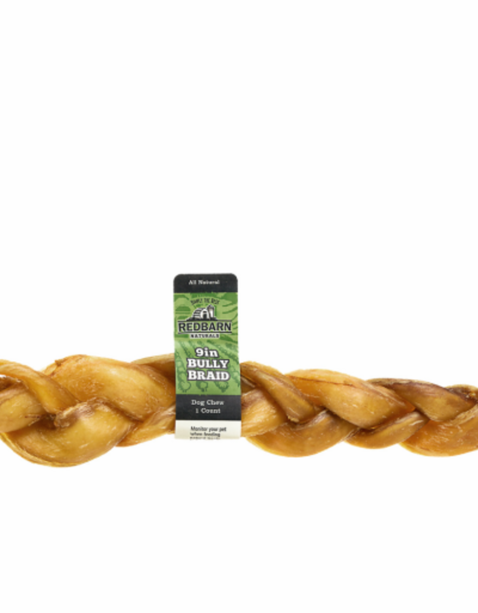 Redbarn Redbarn Braided Bully Stick Dog Treat - 9" (35)