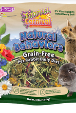 Brown's Tropical Carnival Natural Behaviors Rabbit 4Lb