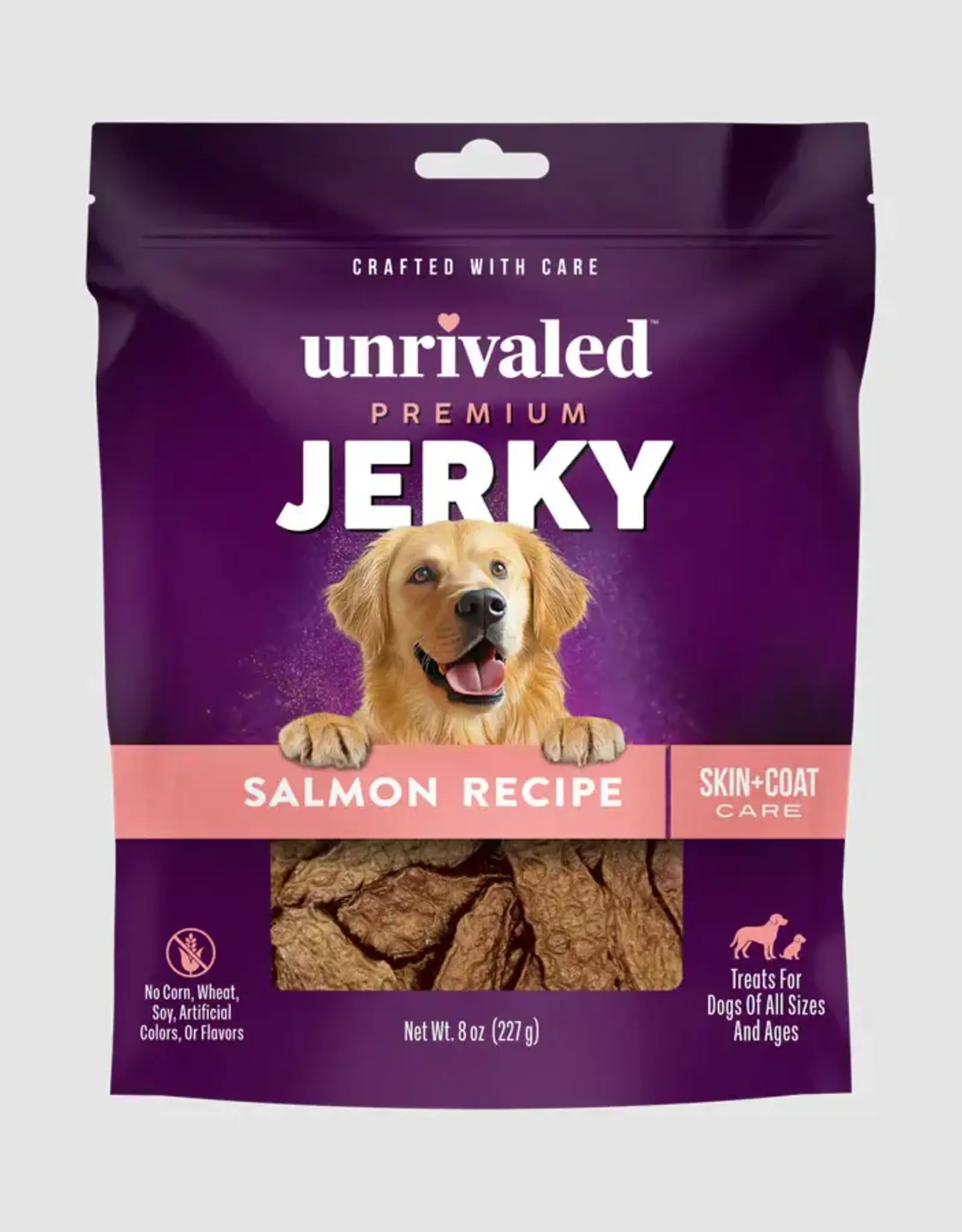 Kalmbach Unrivaled Premium Jerky Salmon Dog Treats - 8 oz