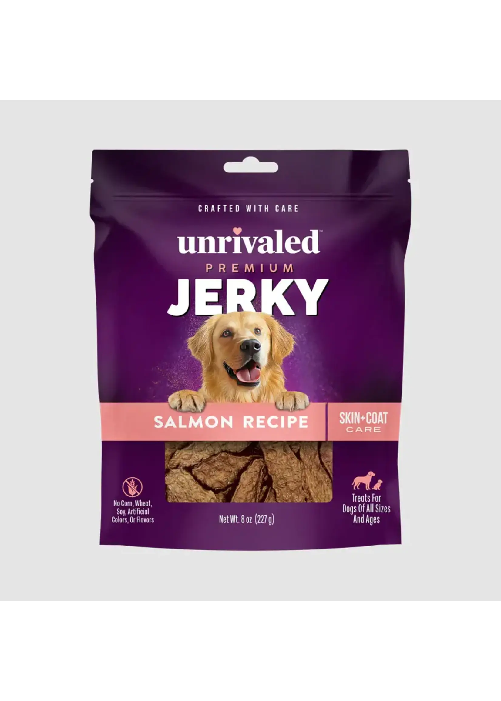 Kalmbach Unrivaled Premium Jerky Salmon Dog Treats - 8 oz