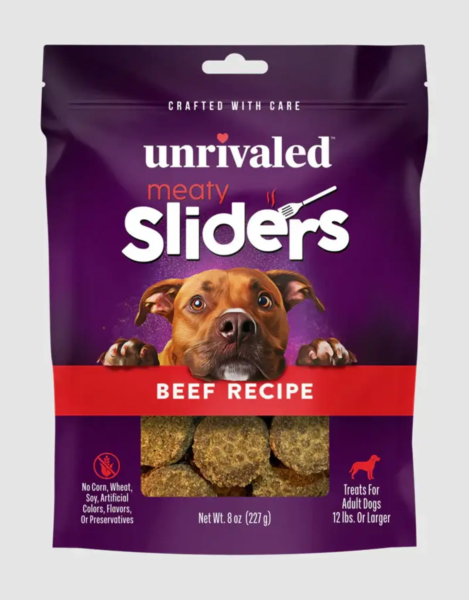 Kalmbach Unrivaled Meaty Sliders Beef Dog Treats - 8 oz