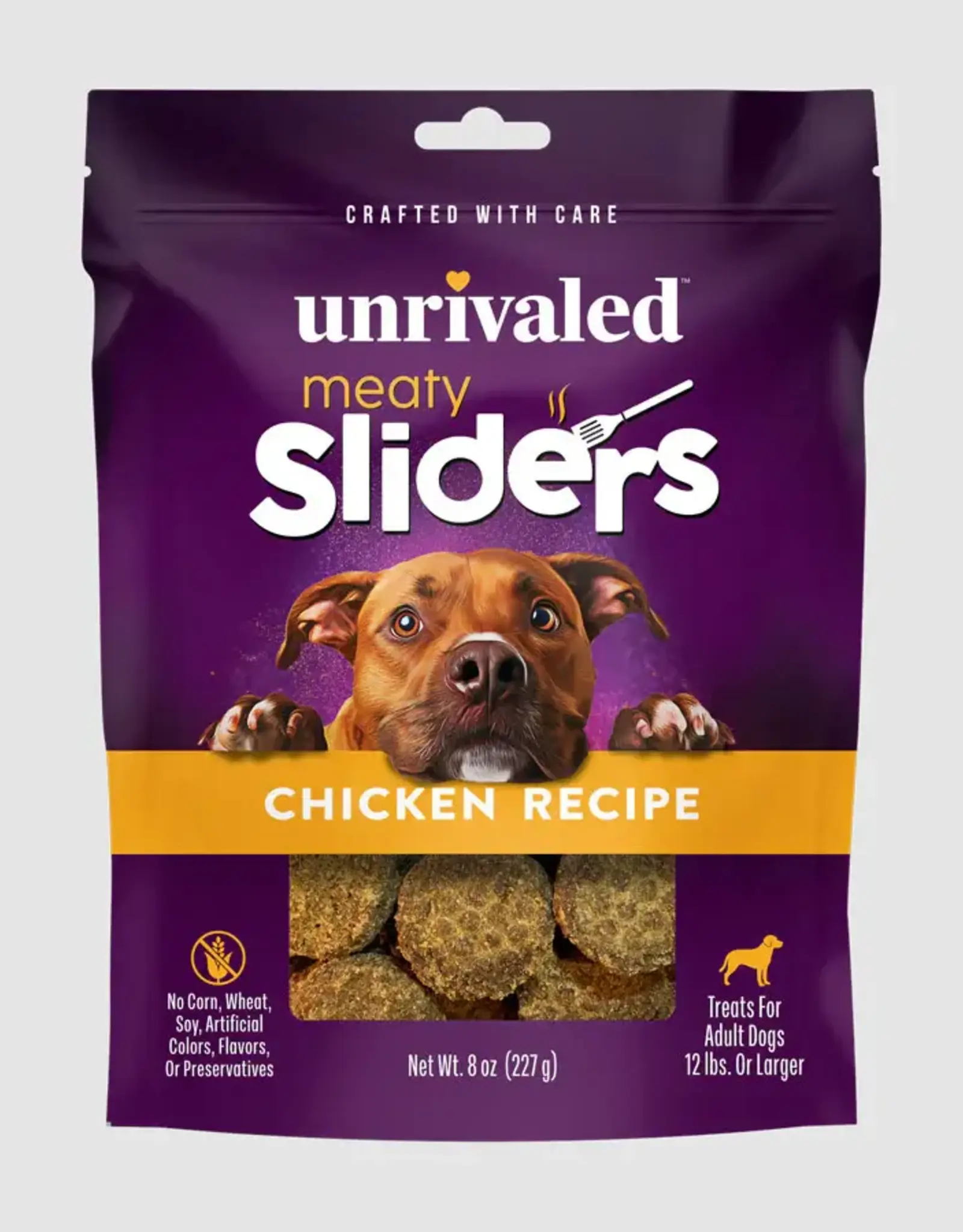 Kalmbach Unrivaled Meaty Sliders Chicken Dog Treats - 8 oz