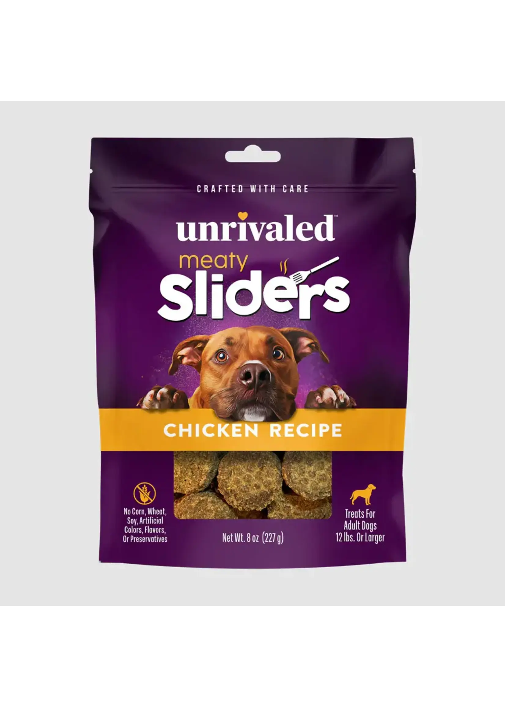 Kalmbach Unrivaled Meaty Sliders Chicken Dog Treats - 8 oz