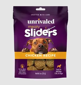 Kalmbach Unrivaled Meaty Sliders Chicken Dog Treats - 8 oz
