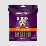 Kalmbach Unrivaled Jerky Sticks Turkey Dog Treats - 8 oz