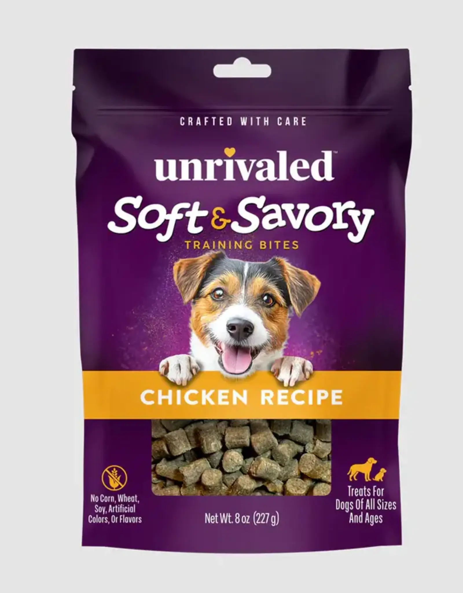 Kalmbach Unrivaled Soft & Savory Training Bites Chicken Dog Treats - 8 oz