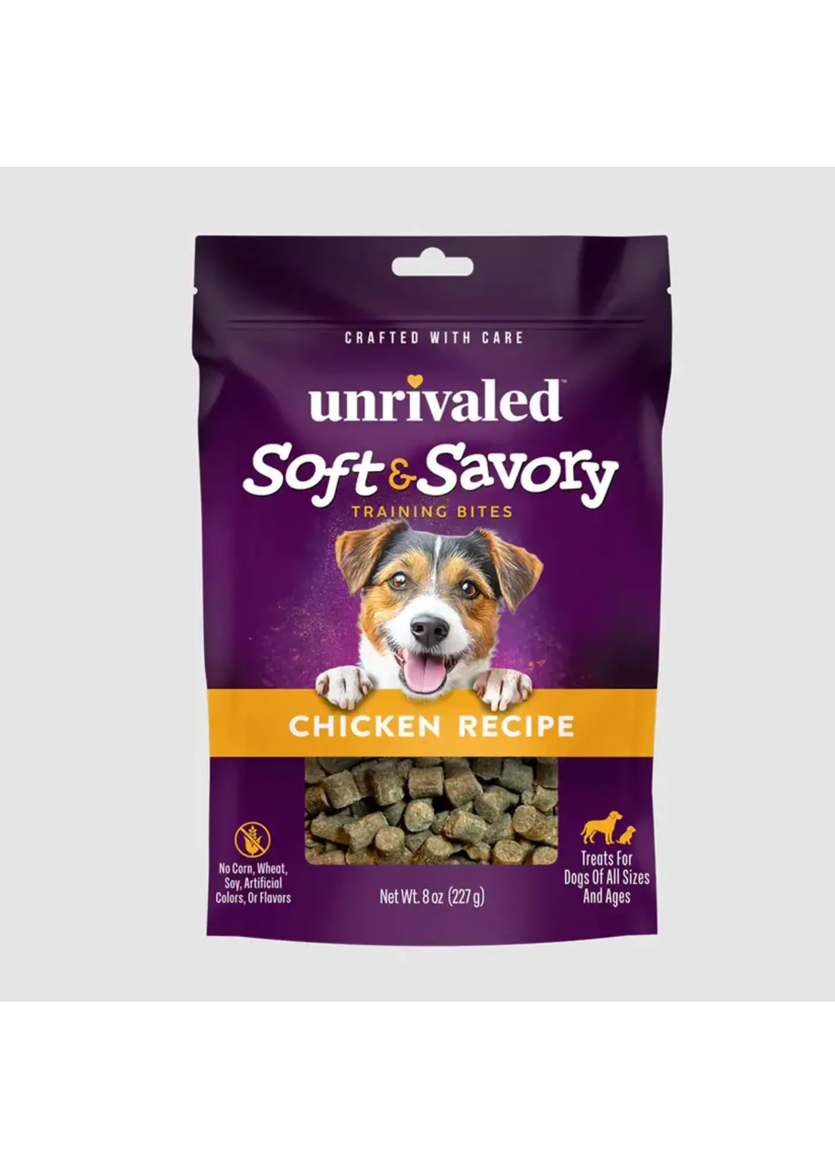 Kalmbach Unrivaled Soft & Savory Training Bites Chicken Dog Treats - 8 oz