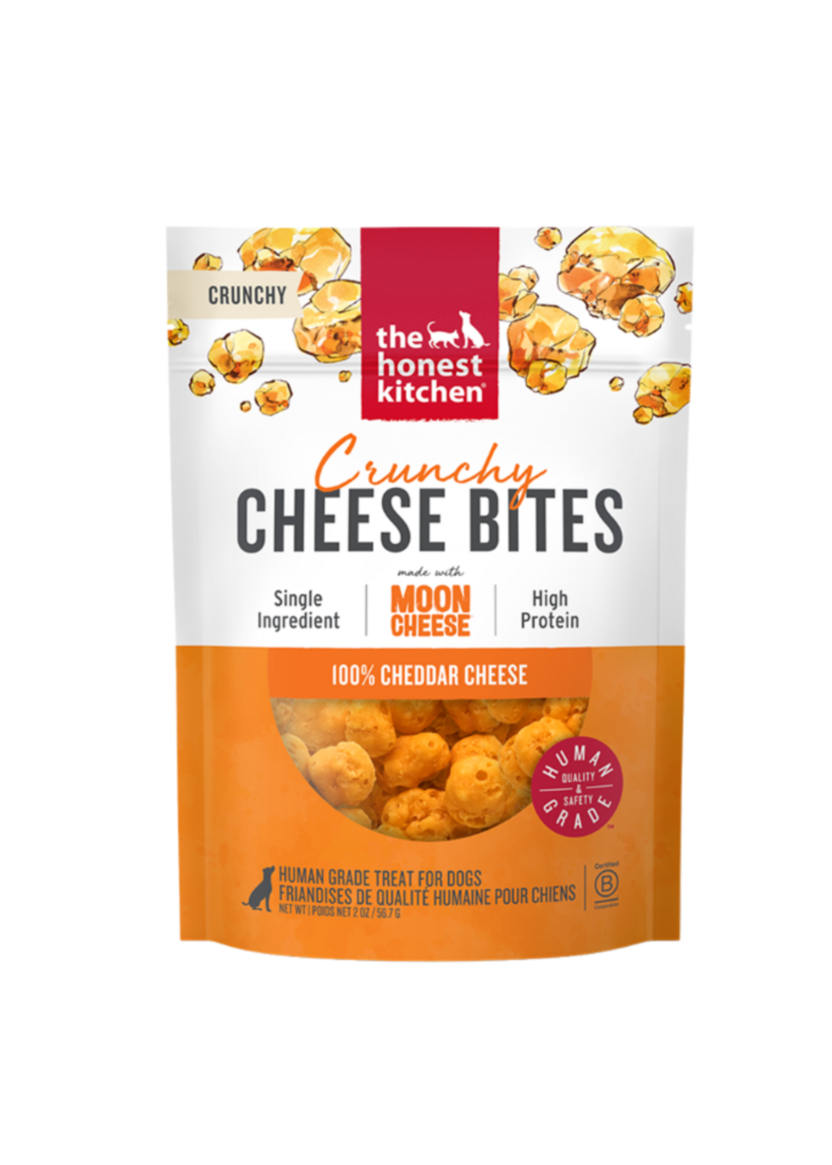 The Honest Kitchen The Honest Kitchen Crunchy Cheddar Cheese Bites Dog Treats - 2 oz