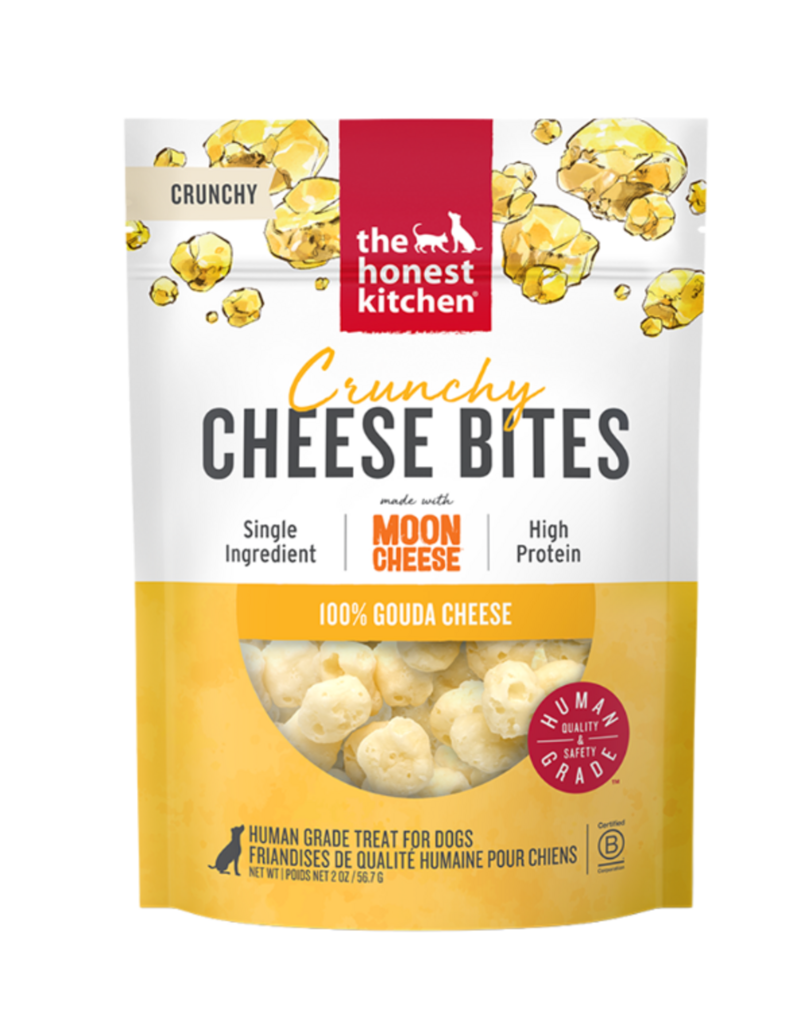 The Honest Kitchen The Honest Kitchen Crunchy Gouda Cheese Bites Dog Treats - 2 oz