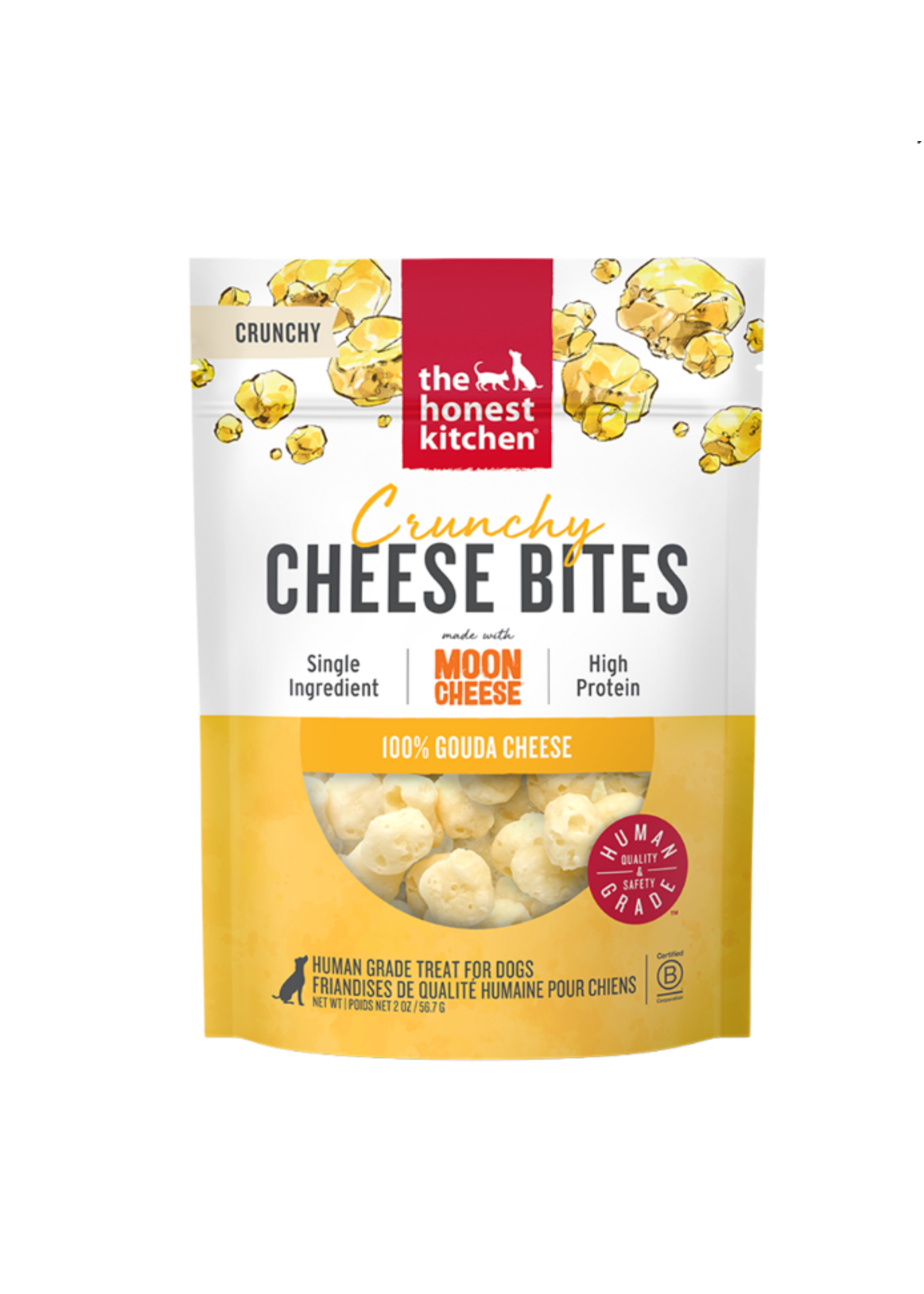 The Honest Kitchen The Honest Kitchen Crunchy Gouda Cheese Bites Dog Treats - 2 oz