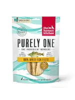 The Honest Kitchen The Honest Kitchen Purely One 100% White Fish Filets Dog Treats - 3 oz