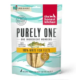 The Honest Kitchen The Honest Kitchen Purely One 100% White Fish Filets Dog Treats - 3 oz