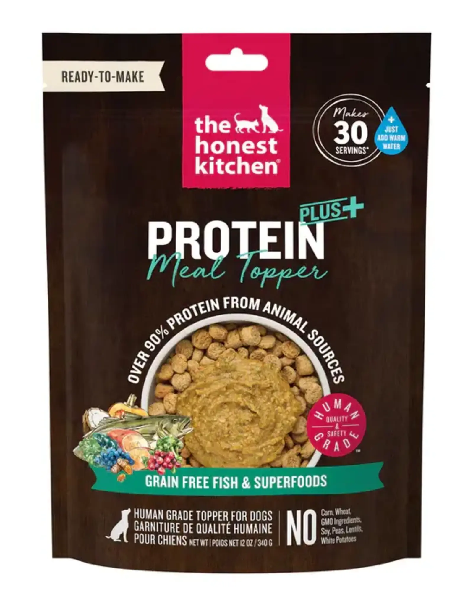The Honest Kitchen The Honest Kitchen Protein Plus+ Meal Topper Grain Free Fish - 12 oz