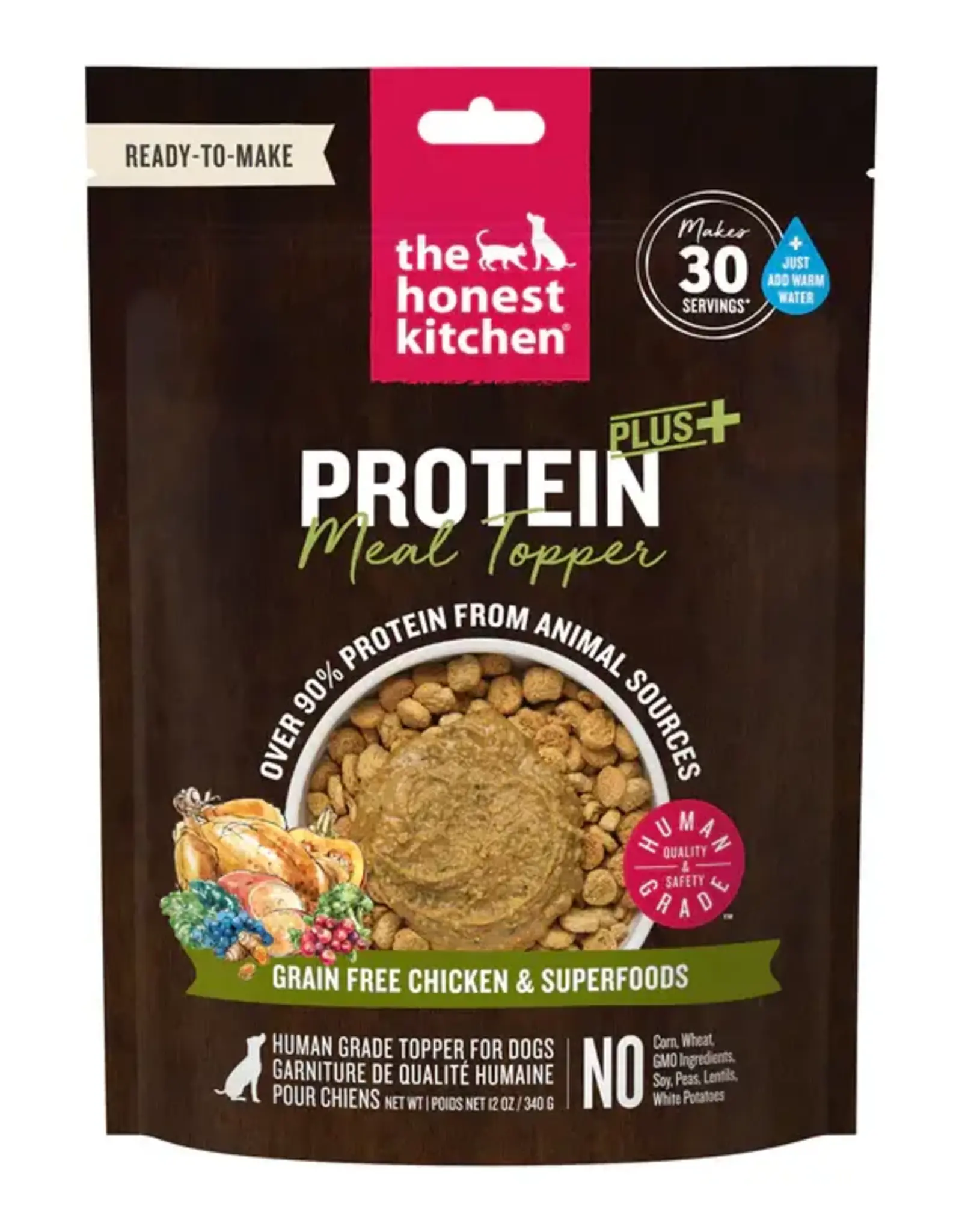The Honest Kitchen The Honest Kitchen Protein Plus+ Meal Topper Grain Free Chicken  - 12 oz