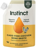 Instinct Instinct Cage-Free Chicken Bone Broth Meal Topper for Dogs - 16 oz