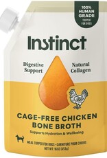 Instinct Instinct Cage-Free Chicken Bone Broth Meal Topper for Dogs - 16 oz