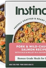 Instinct Instinct Freshly Crafted Pork & Wild-Caught Salmon Dog Food - 11 oz, Case of 12