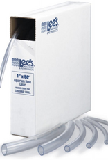 Lee's Aquarium & Pets Clear Tubing Flexible - 1" Diameter - sold by the foot, (50' Long)
