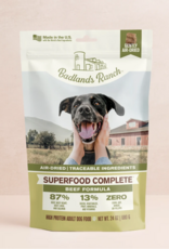 Badlands Ranch Superfood Complete Air-Dried Dog Food - Beef Formula - 11.5 oz