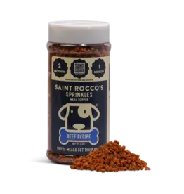 Saint Rocco's Beef Sprinkles Dog Meal Toppers - 6 oz