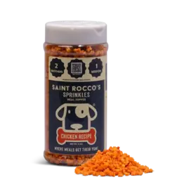 Saint Rocco's Chicken Sprinkles Dog Meal Toppers - 6 oz