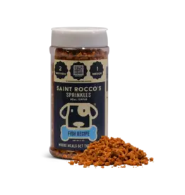 Saint Rocco's Fish Sprinkles Dog Meal Toppers - 6 oz