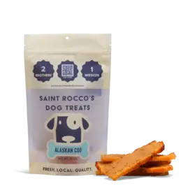 Saint Rocco's Alaskan Cod Dog Treats - 3 oz