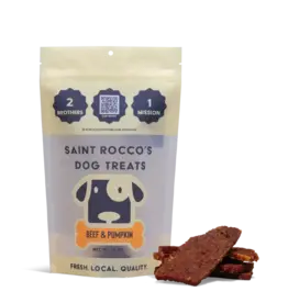 Saint Rocco's Beef & Pumpkin Dog Treats - 8 oz